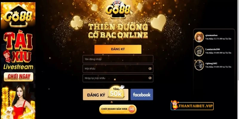 Giới thiệu một số nét cơ bản về cổng game Go88